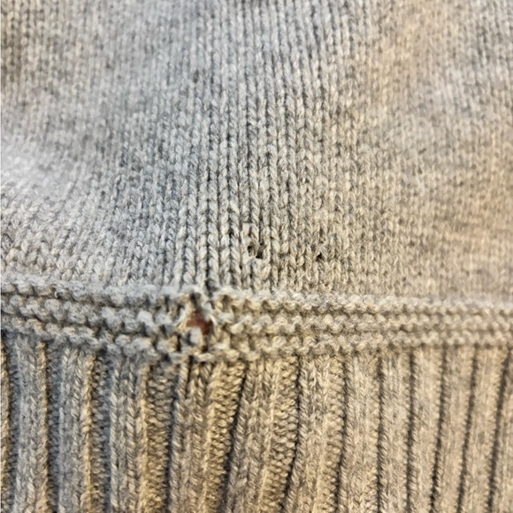 Inis Meain Men's Gray Half-Zip Sweater - pls read - Picture 8 of 12